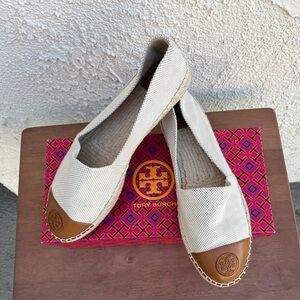 Tory Burch Color Block Espadrille Size 10.